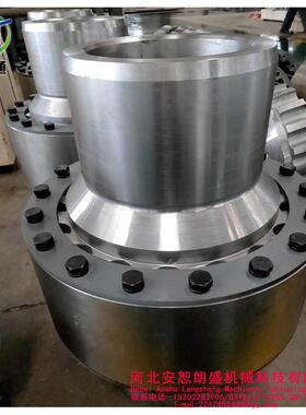 弹性柱销联轴器卷筒鼓式起重机配件钢性鼓形齿式联轴器LZ轴轴器ZL