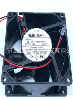 3615KL-05W-B60 ABB变频器散热风扇 NMB-MAT 24V0.55A 变频器风扇