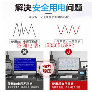 雷迪司UPS不间断电源H1000M 1KVA/600W电脑服务器NAS停电备用220v