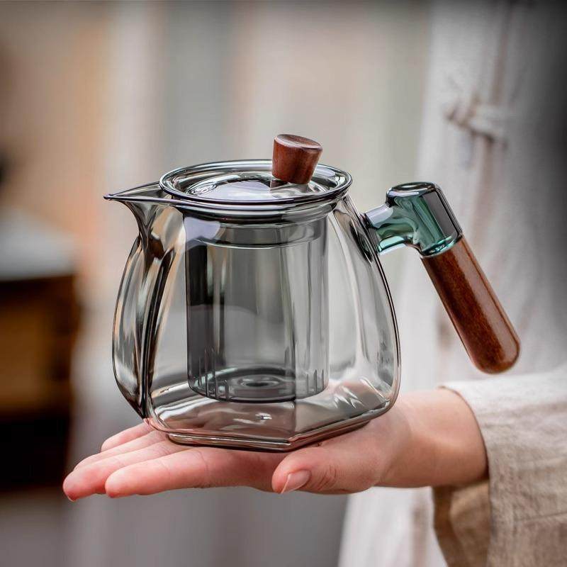 玻璃茶壶耐高温家用茶具办公室加厚茶水分离泡茶器茶杯泡茶壶套装,餐饮具,茶壶,淘宝优惠券,粉丝福利购,淘宝优惠卷