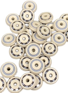 PEEK滚轮轴承DMS629B/PEEK/PTFEZRO2(INNER)6*30*20*22mm液晶设备