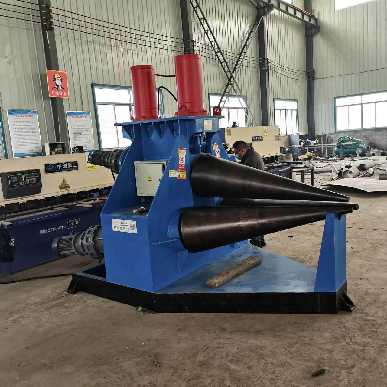 锥体卷板机厂家12*1600锥形卷板机诚招经销商全新锥度卷板机出口