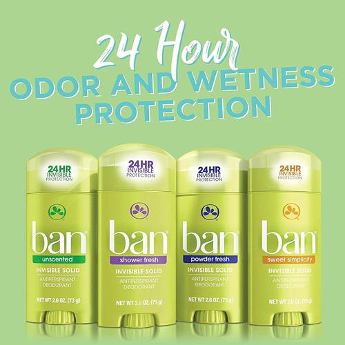 【保税仓】美国Ban Antiperspirant Deodorant止汗香体膏73g