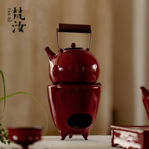 梵汝日式酒精灯炉煮茶壶煮茶器