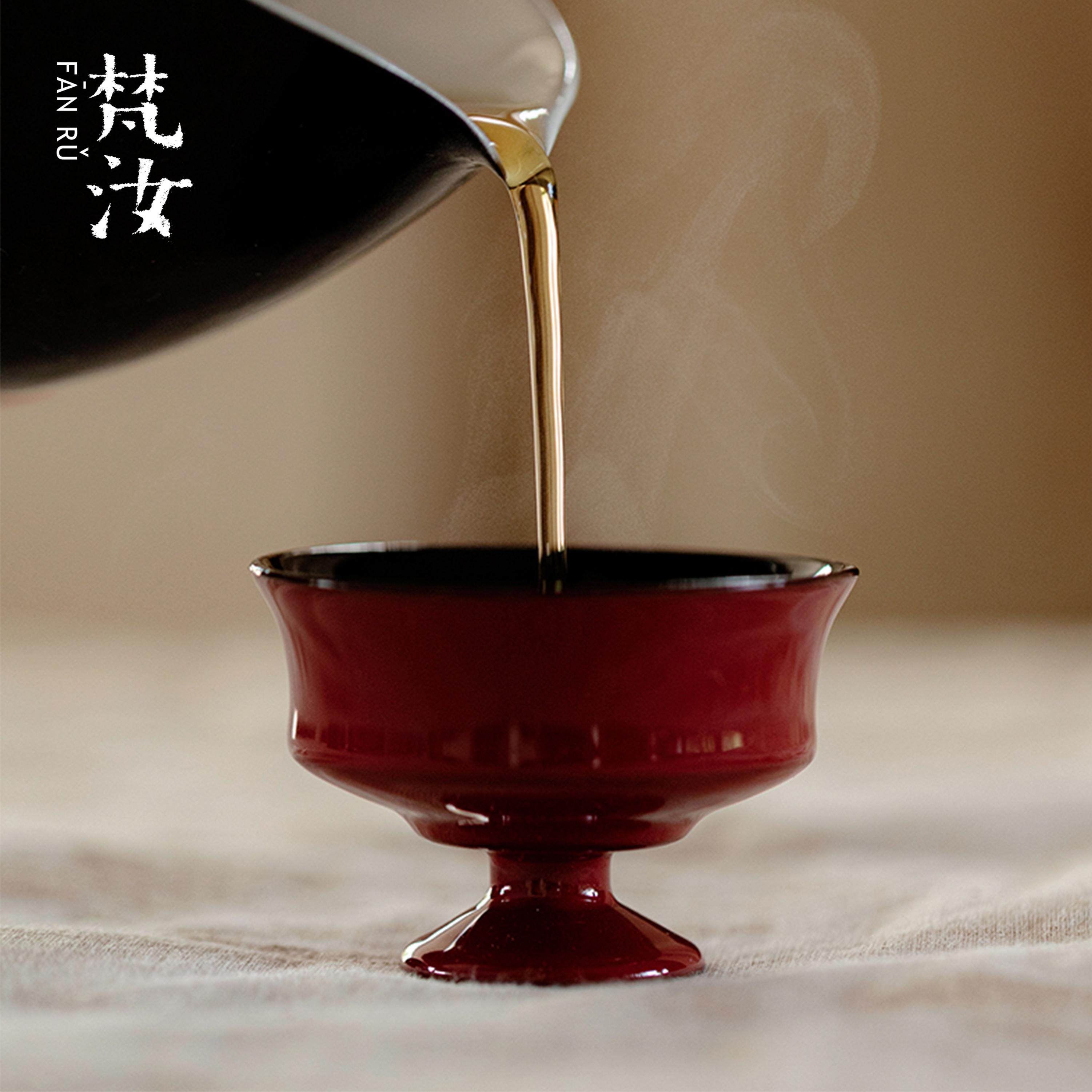 梵汝 高端故宫红茶杯日式复古主人杯高颜值品茗杯高足杯功夫茶具,餐饮具,茶杯,淘宝优惠券,粉丝福利购,淘宝优惠卷