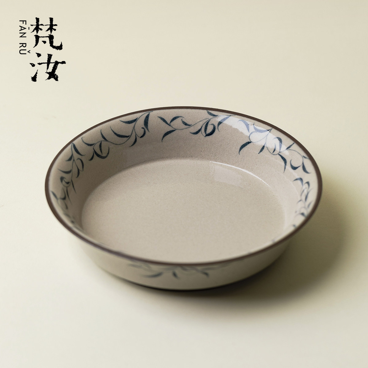 梵汝复古青花手绘春芽壶承零配件