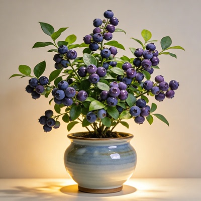 蓝莓种子四季蓝梅家庭种植种籽籽大果盆栽农家庭院播种