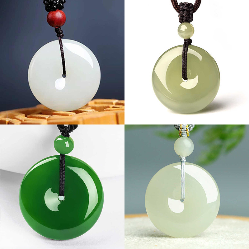 碧玉平安扣阿富汗和田玉料