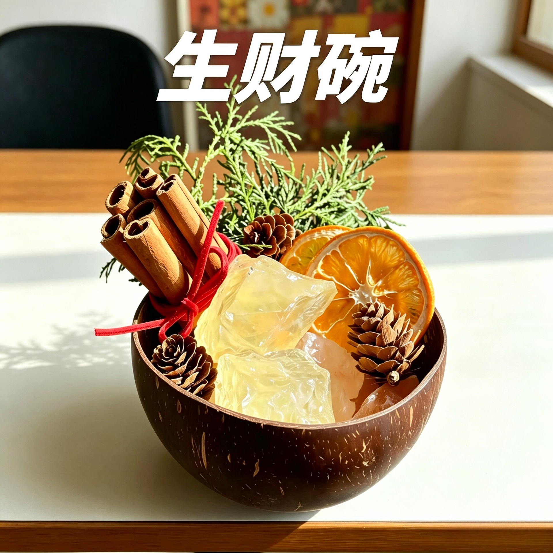 天然水晶原石无火香薰扩香石摆件家居装饰品生财碗办公室桌面摆件
