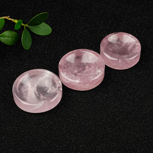 天然白水晶粉水晶球托