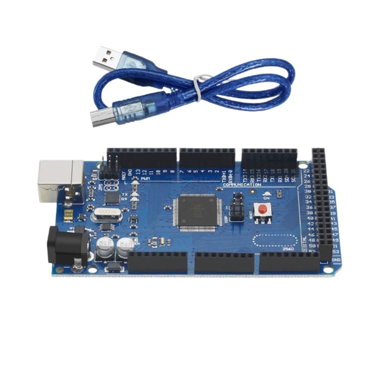 华宇芯MEGA2560R3官方开发板新款R3ATMEGA16U2-MU配USB线单片机