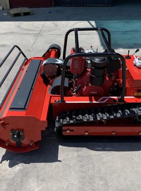 农用果园大棚山坡开荒除草机 履带式全地形遥控割草机 HIGHTOP