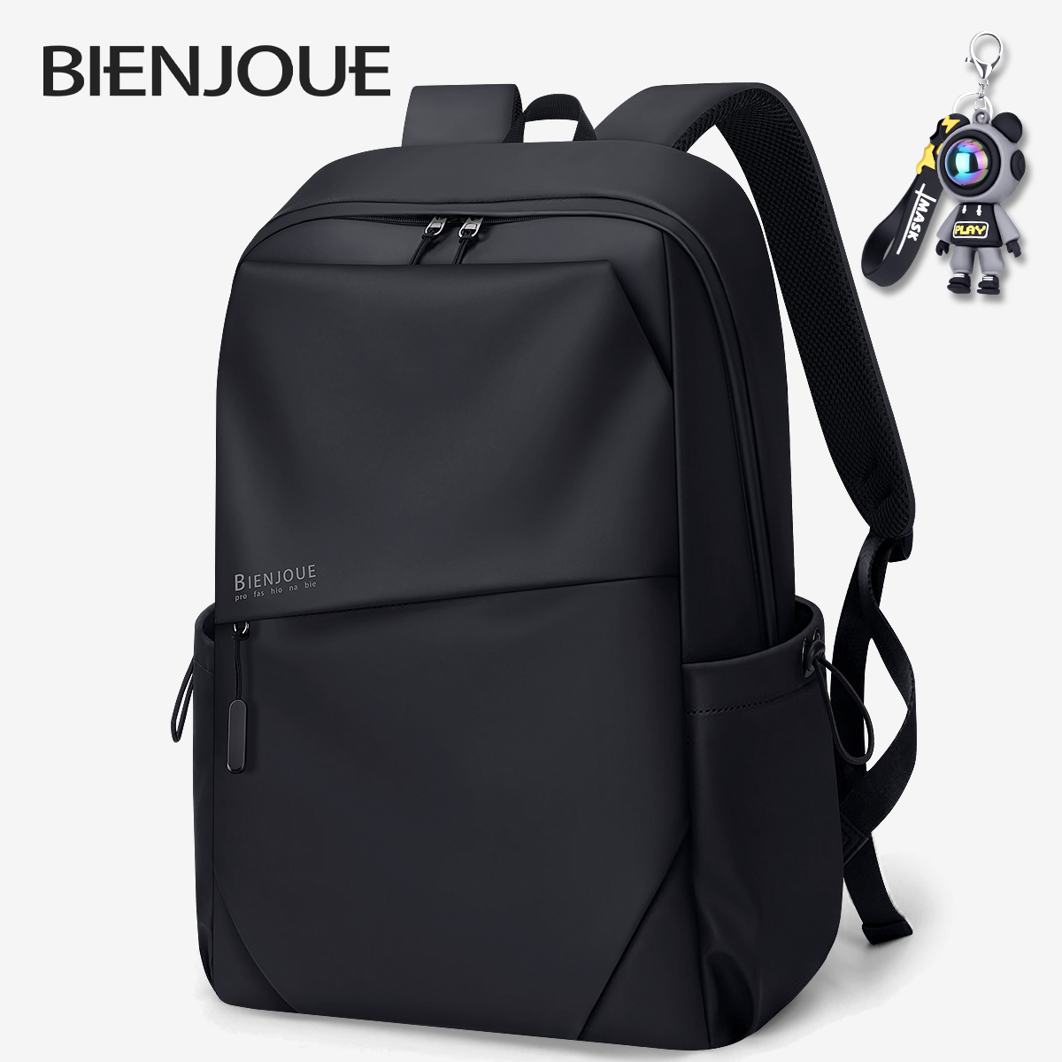 男士出差通勤双肩包大容量初中高中生书包男生轻便旅游大学生背包