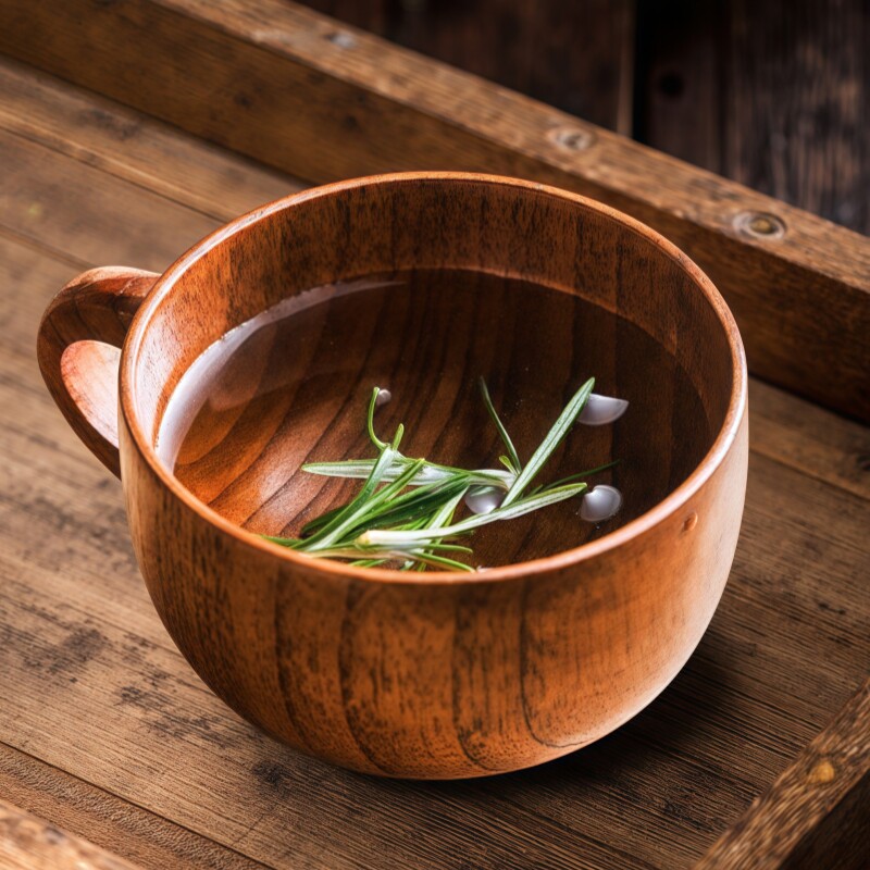 实木杯子个人专用功夫茶杯图片