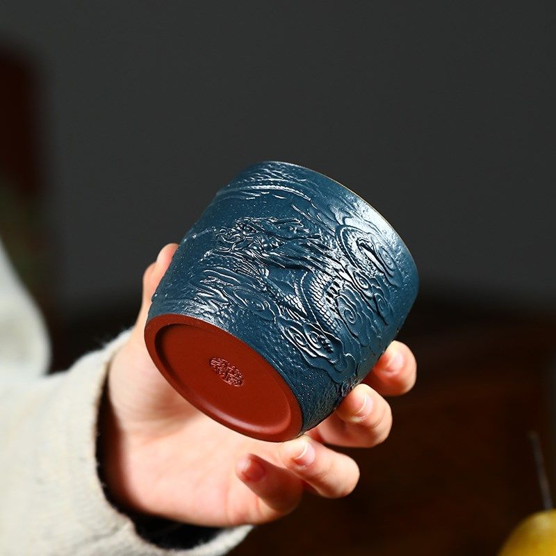 尊壶宜兴紫砂主人杯鎏金品茗杯小茶杯茶盏茶碗茶盅功夫茶具套装,餐饮具,茶杯,淘宝优惠券,粉丝福利购,淘宝优惠卷