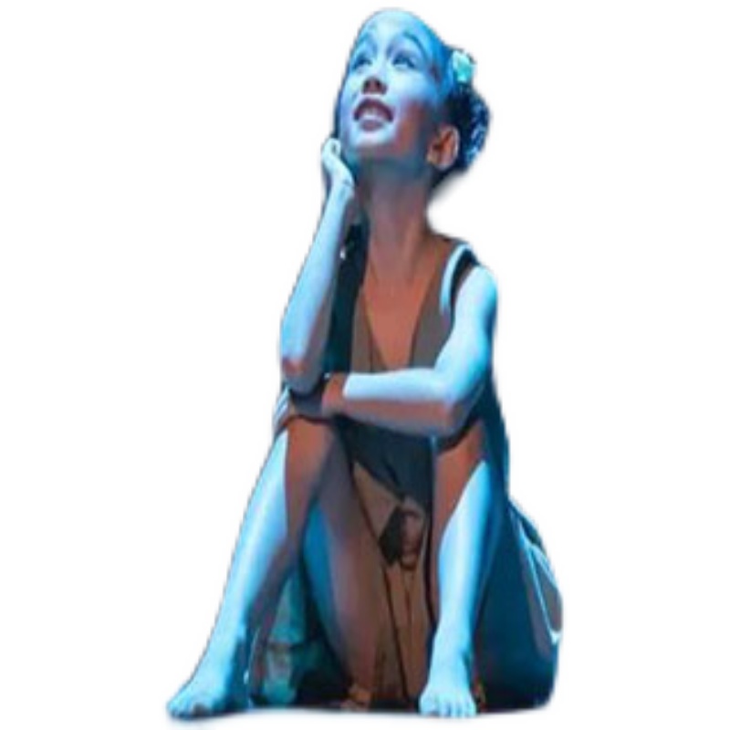 第十一届小荷风采灿烂的日子儿童演出服农村留守娃女童舞蹈表演服