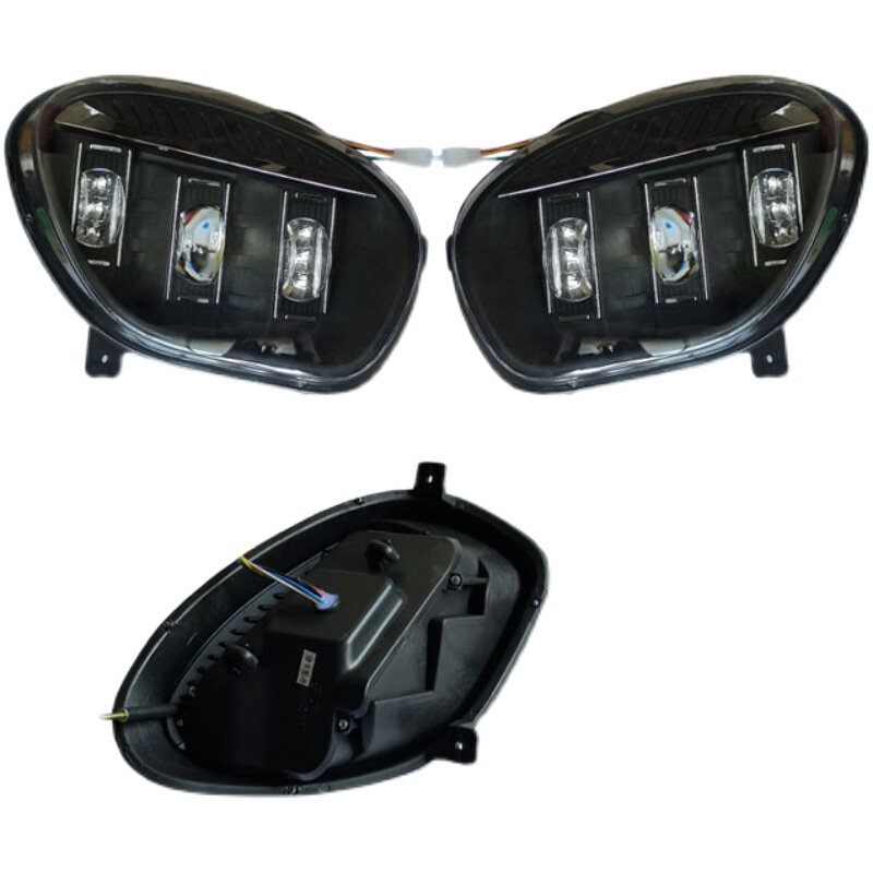 电动四轮车前大灯转向灯恩途金博雷迈今日阳光电轿车LED透镜大灯,电动车/配件/交通工具,电动车灯,淘宝优惠券,粉丝福利购,淘宝优惠卷