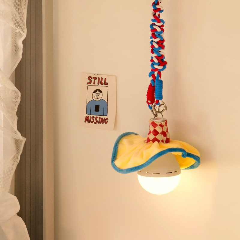 可爱床上小夜灯宿舍柔光夜间高级感浪漫睡眠灯卧室充电式床头灯