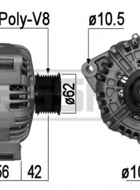 约翰迪尔4730喷雾机发电机RE555750/RE210793发电机0124625107
