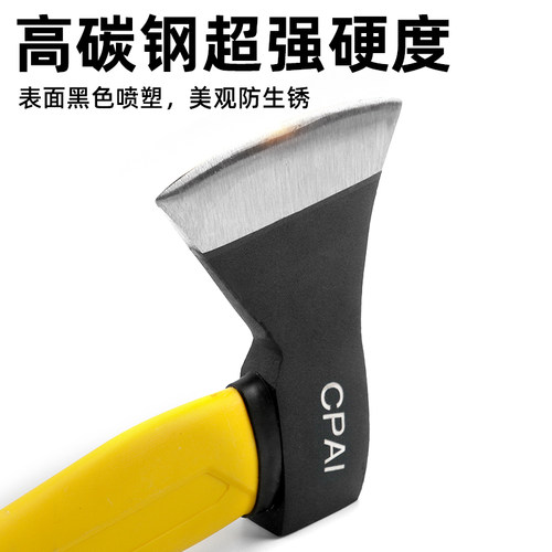 斧头劈柴专用神器高锰钢锻打斧子家用农村户外砍柴砍骨砍树开山斧