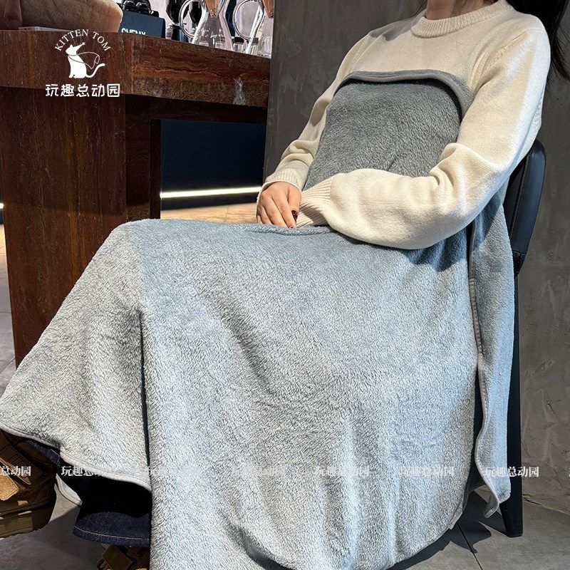 黄油牛角面包抱枕被子两用二合一办公室午休靠枕午睡毯子车载枕头,居家布艺,抱枕被,淘宝优惠券,粉丝福利购,淘宝优惠卷