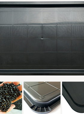 塑料托盘养殖场接粪板兔子鸭鸡黑色便盘特大接尿盘通用宠物通用盘