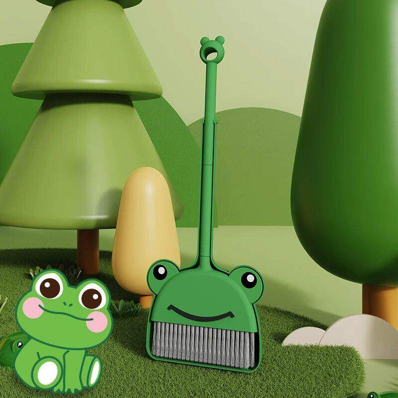 儿童扫把簸箕套装家用宝宝垃圾铲小孩扫地工具幼儿园学生小工具
