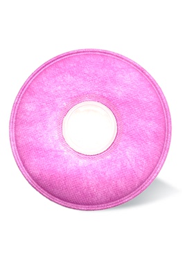 汉盾 HD-FB2095 KN95颗粒物滤棉搭配面罩滤盒 红色