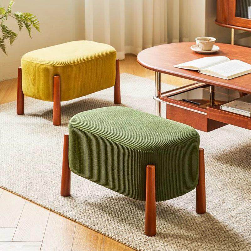 实木小凳子客厅板凳家用门口换鞋凳现代简约软包沙发凳网红款矮凳
