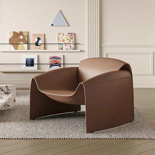 中古侘寂艺术设计师单人沙发椅异型螃蟹椅M字卧室酒店民宿休闲椅