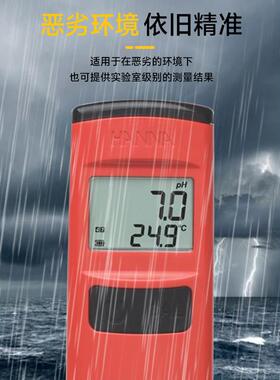 意大利Hannahi98103 Hi98107高精度数显酸度计Ph计测试笔