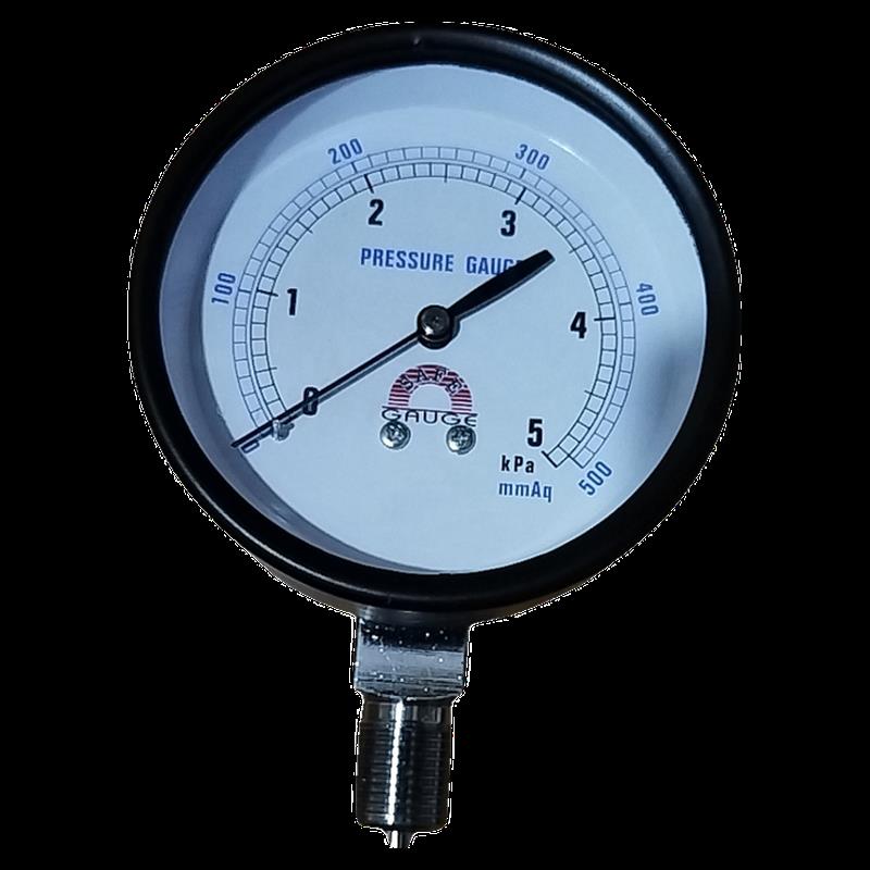 台湾华记微压压力表HC-M8P1/3-0/500AT3F 5kpa差压表差计径向3/8