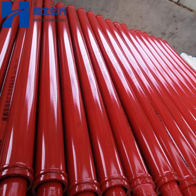 全套泵车泵管 DN125*3000三万方烤漆泵管 ST52泵管