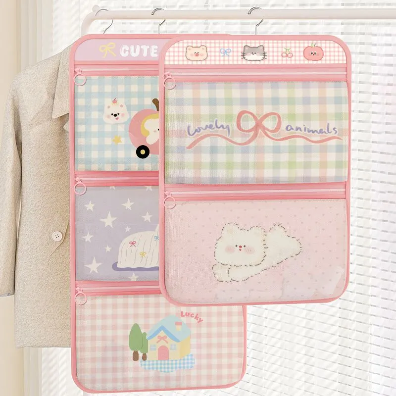 袜子收纳挂袋悬挂式内衣内裤网兜