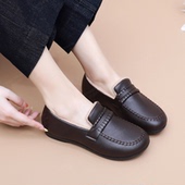 雪地靴女加绒保暖一脚蹬软底百搭防滑中老年妈妈鞋 2025冬季 时尚