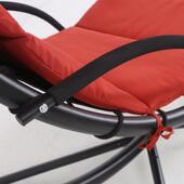 户外铁艺秋千吊椅休闲吊篮摇椅别墅庭院阳台梦幻秋千月亮吊床躺椅