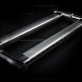 可调节孔距玻璃门拉手椭圆管304不锈钢扶手大拉手对装 大门把手