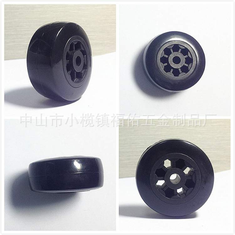 货架工业推车轮3寸4寸2.5寸2寸1.5寸橡胶 PVC PP TPR脚轮单轮子