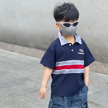男童夏装短袖t恤2025新款中大童儿童夏季薄款polo衫男孩纯棉衣服