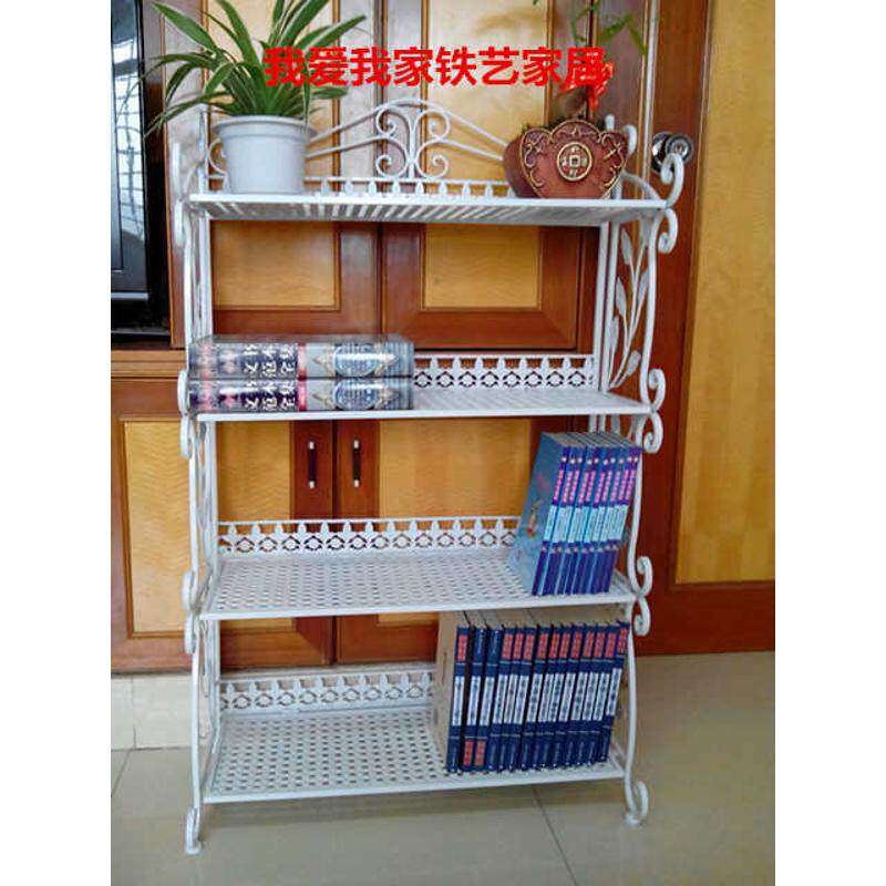 欧式落地铁艺置物架展示架层架多层书架储物架收纳架浴室架鞋架