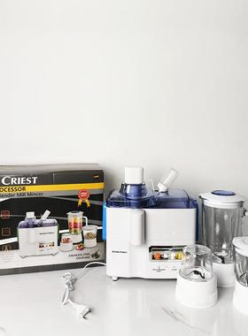 外贸出口家用电动四合一研磨榨汁机料理机4IN1FoodProcessor