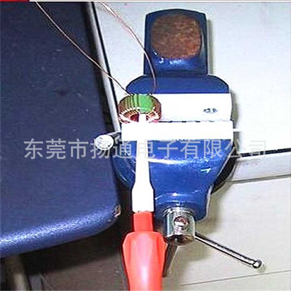 台钳胶垫拉磁环台虎钳磁环台钳桌虎钳50mm开口老虎钳銑床防磁铣床