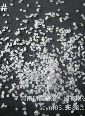 22目白刚玉耐磨材料/F22白色氧化铝金刚砂喷砂磨料/22#白刚玉