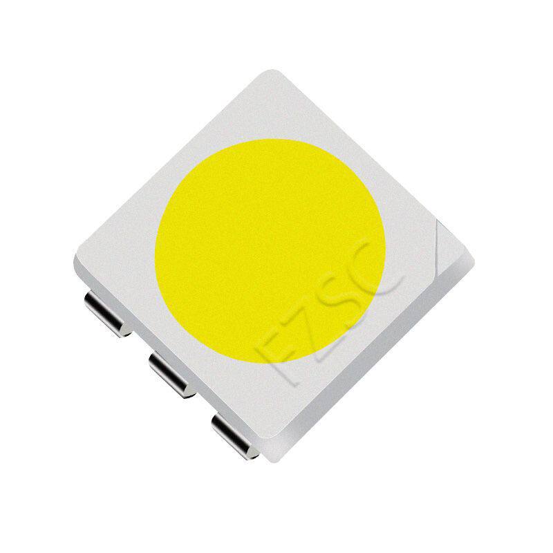 工厂直销5050led灯珠贴片式5050自然白 LED贴片式发光二级管
