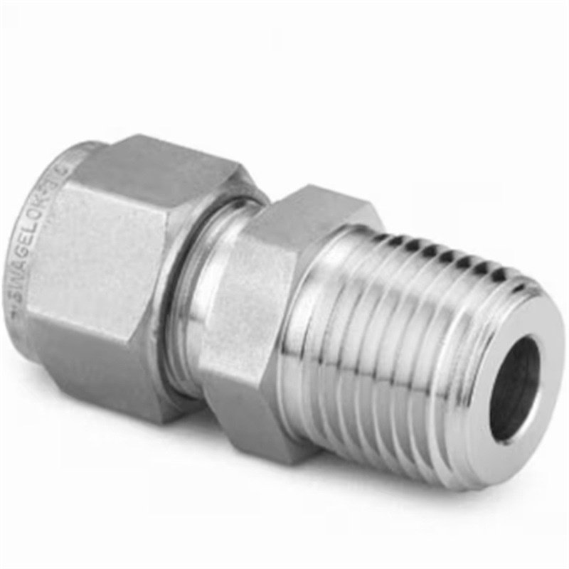 SS-25M0-1-12世伟洛克不锈钢卡套管外螺纹连接，25 mm x 3/4 in.