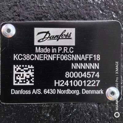 80004574 KC38CNERNFF06SNNAFF18NNNNNN # Danfoss液压泵