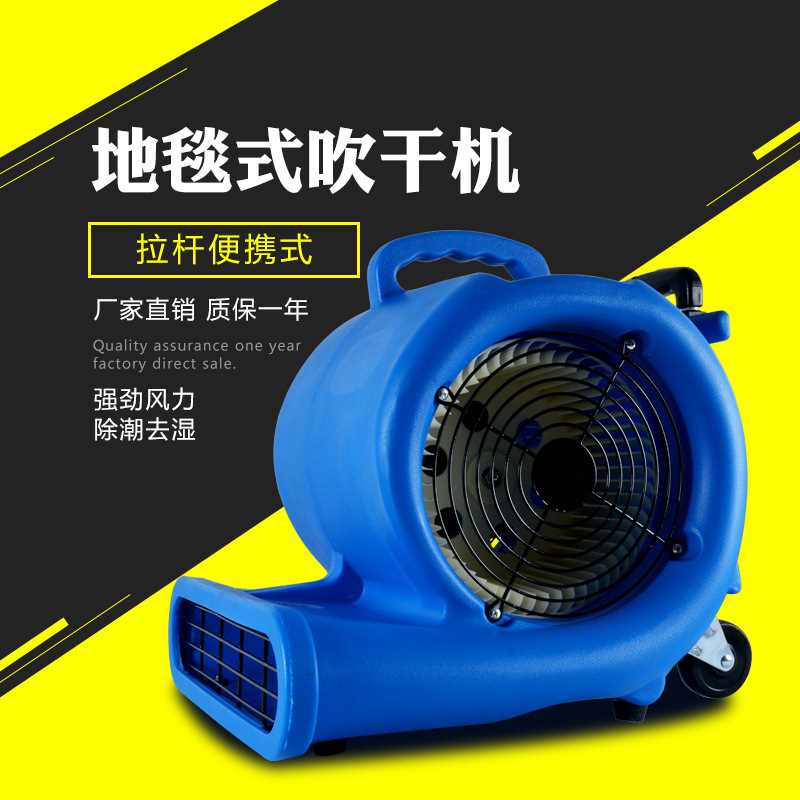 厂家地面风机吹干机 大功率商用家用地毯烘干机 卫生间除湿吹地机