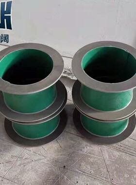 绿色PVC软连接 DN250mm防腐风机进风口PVC软接头 耐高温变径软连