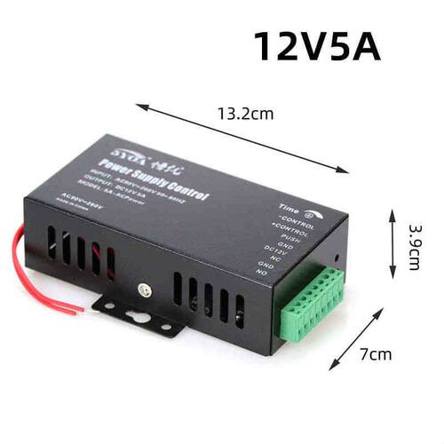 门禁专用电源12V5A小控制器适配器单双门门禁宽变压器开关110V