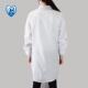 长款 工作服劳保棉布大褂子防尘食品加工厂车间大褂耐脏白色男女士